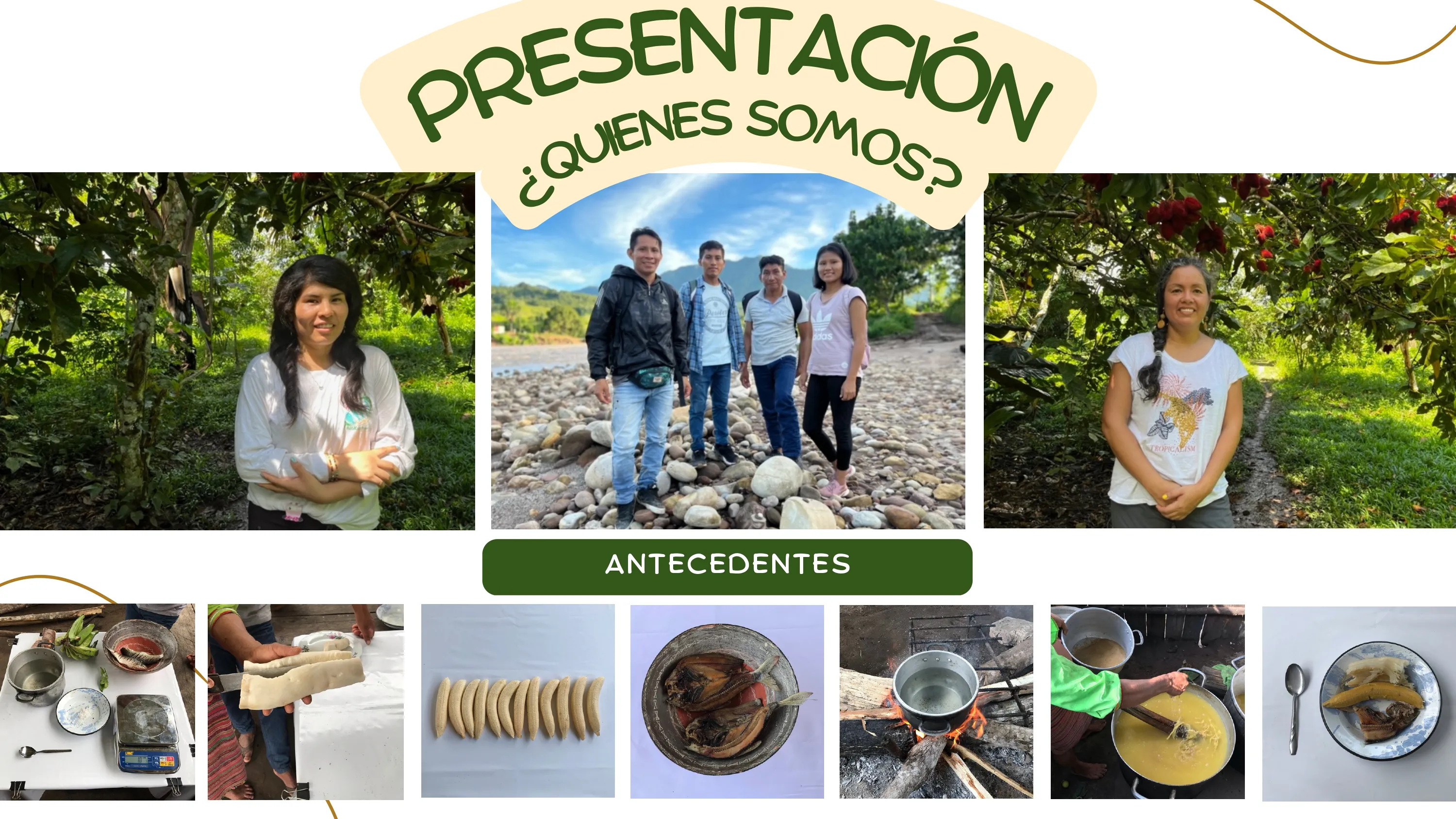 Dinámica con los participantes del taller