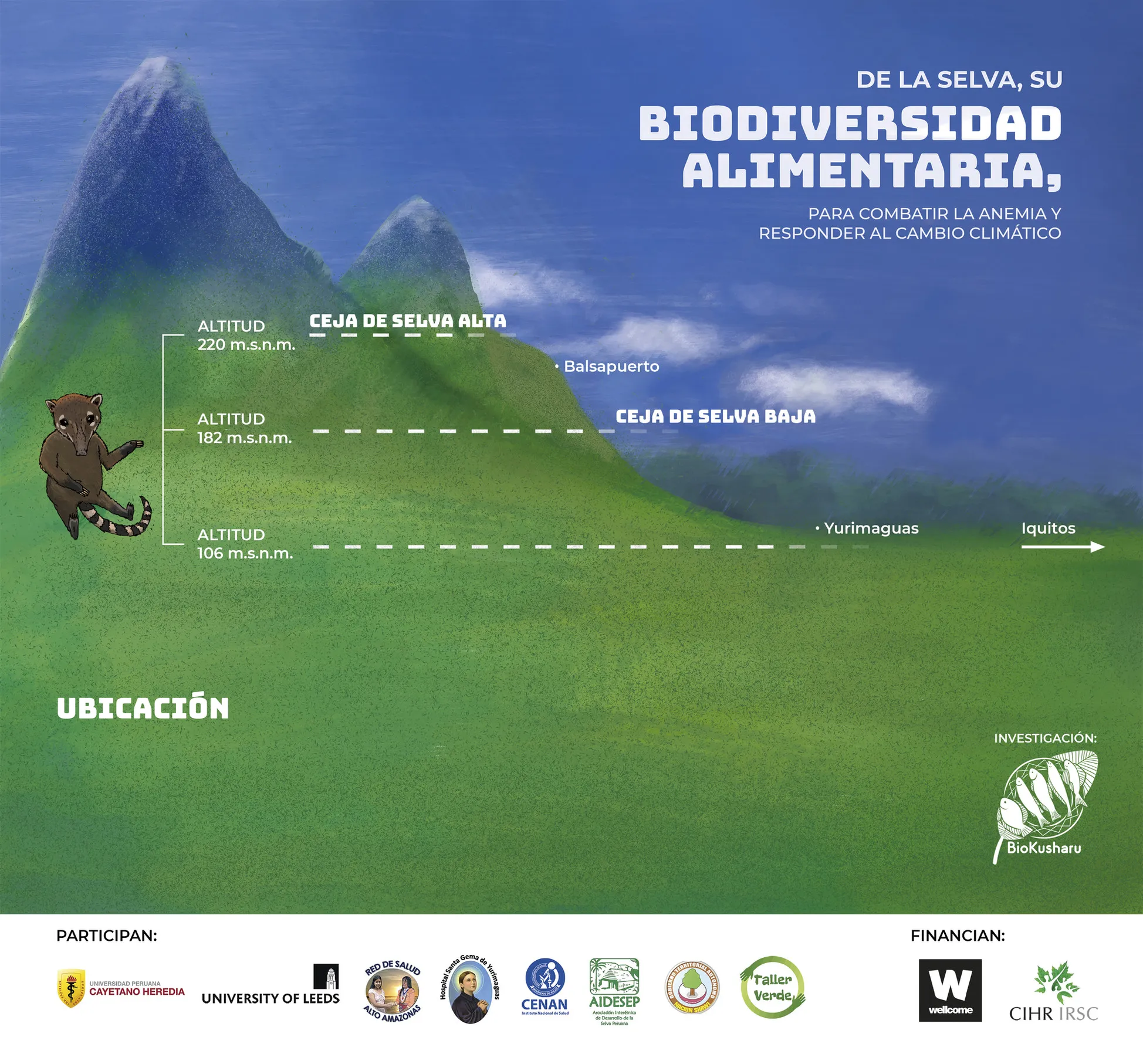 Banner 1: investigación y ubicación geográfica